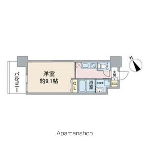 GOKISO TERRACE(1K/12階)の間取り写真