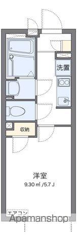 クレイノKEYAKI(1K/2階)の間取り写真