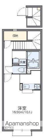 レオネクストHIRO Ⅲ(1K/2階)の間取り写真