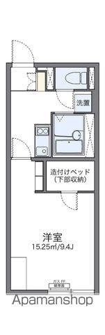 レオネクストルミナス東札幌(1K/1階)の間取り写真