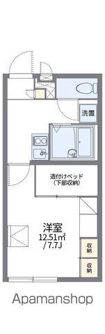レオパレスポラリス灯明寺(1K/2階)の間取り写真