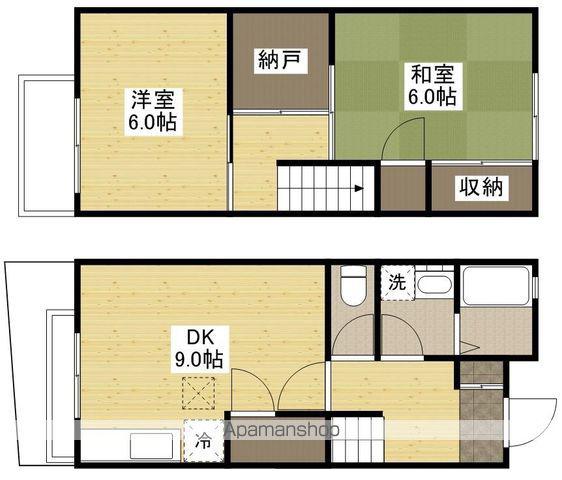 メゾンユートピア(2SDK)の間取り写真