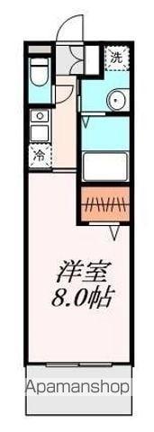 アン・フィールド(1K/1階)の間取り写真