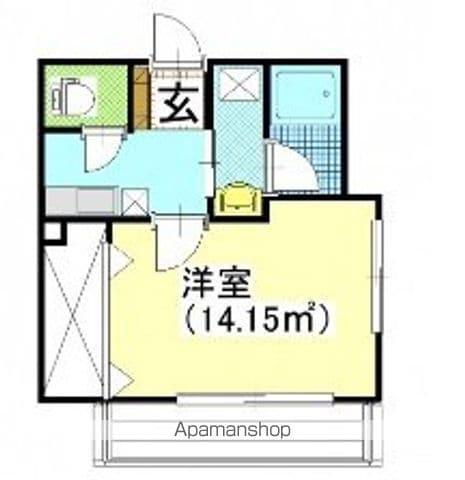 駅元ビル(1K/3階)の間取り写真