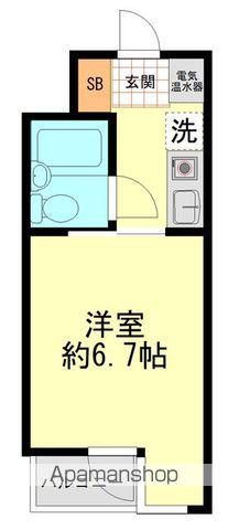 日神パレス戸塚(1K/3階)の間取り写真