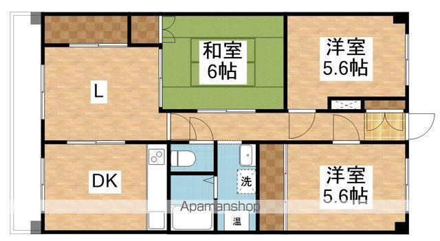 ホーユウパレス新潟亀田(3LDK/5階)の間取り写真