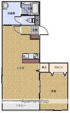 サードニクス・タカハシⅡ(1LDK/2階)の間取り写真