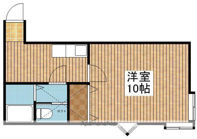 サンコート35(1K/2階)の間取り写真