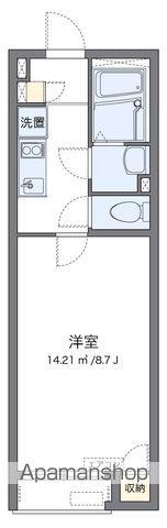レオネクスト広田(1K/1階)の間取り写真