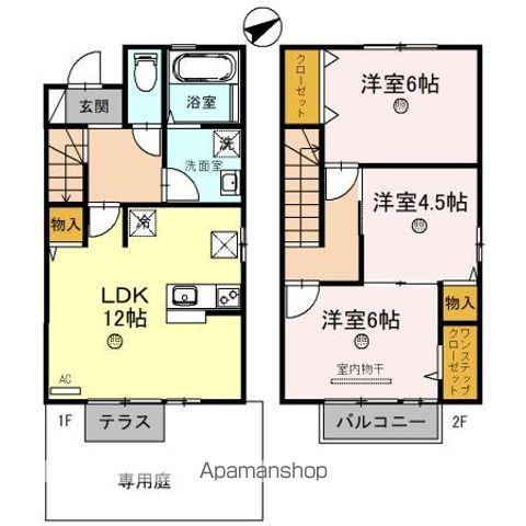 ラガータウン(3LDK)の間取り写真