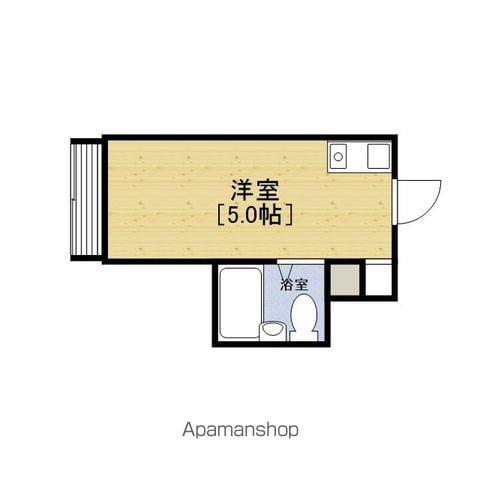 ラパンジール本田1(ワンルーム/9階)の間取り写真