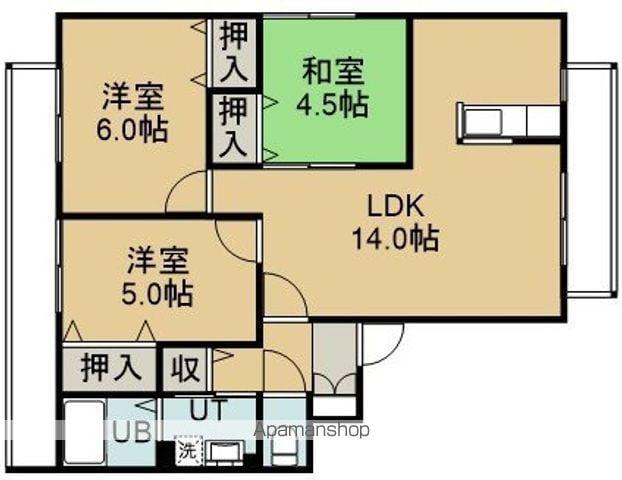 サンジミニャーノ(3LDK/2階)の間取り写真