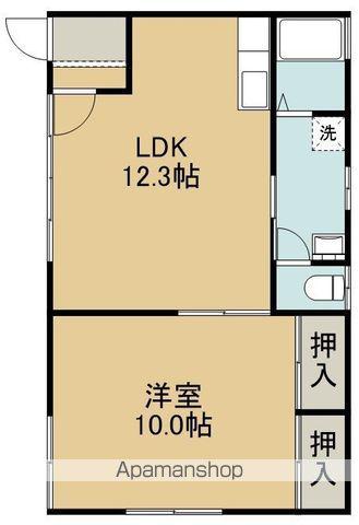 タヒラレジデンスⅡ(1LDK/2階)の間取り写真