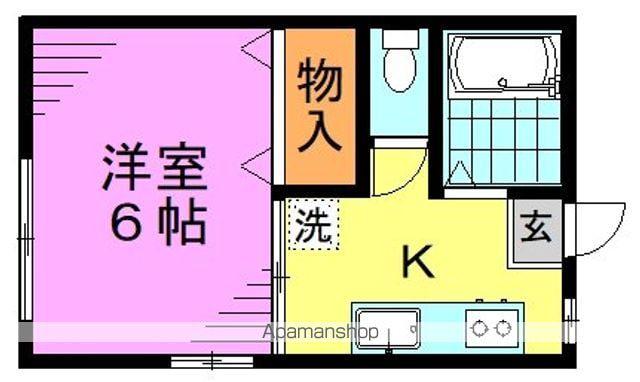 リード・セイフウ(1K/2階)の間取り写真