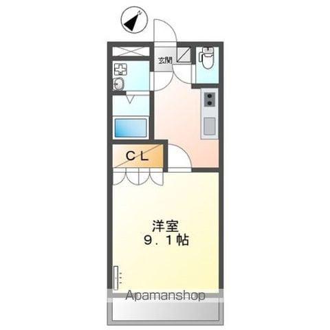 A&S守山Ⅰ棟(1K/1階)の間取り写真