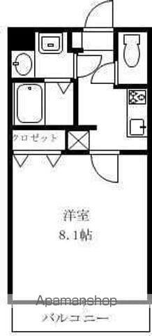 アルチェコート(1K/2階)の間取り写真