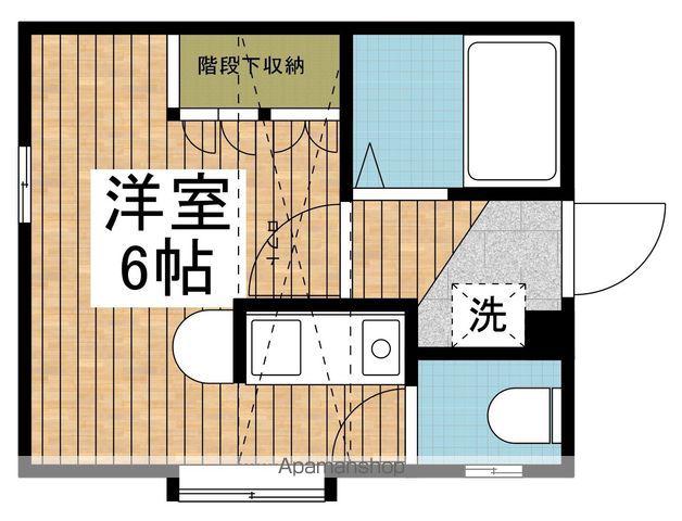 フジパレス新潟参番館(1K/1階)の間取り写真