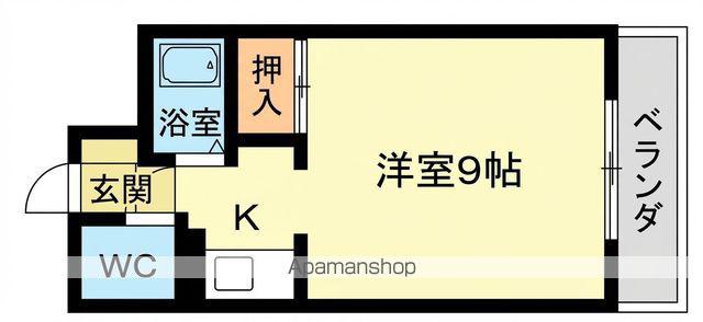 メゾン山口(1K/3階)の間取り写真
