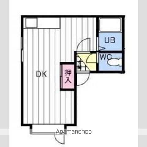エクセレンス羊ヶ丘(1DK/3階)の間取り写真