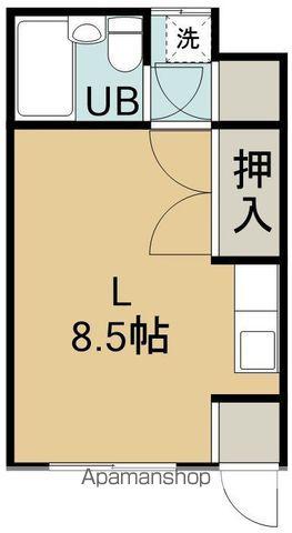 ラ・ネージュ千歳町(ワンルーム/3階)の間取り写真