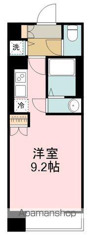 ラピスラズリ上杉(ワンルーム/7階)の間取り写真