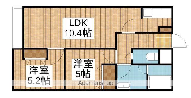 アーバンライフ(2LDK/1階)の間取り写真