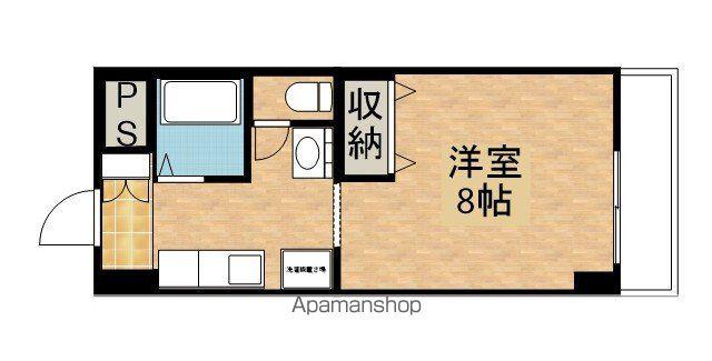 メゾンアペックス(1K/3階)の間取り写真