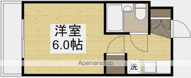 MAPLE TOWN(ワンルーム/1階)の間取り写真