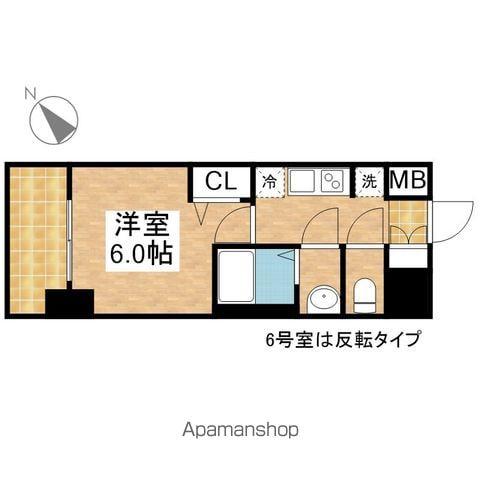 メイクスアート新栄Ⅲ(1K/10階)の間取り写真