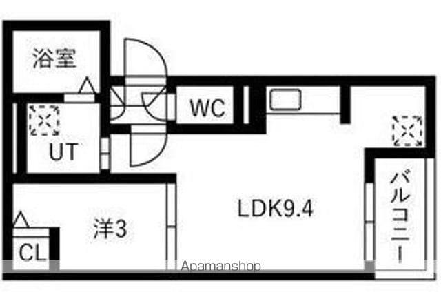 JACK KAMEZAKITAKANEⅠ(1LDK/1階)の間取り写真