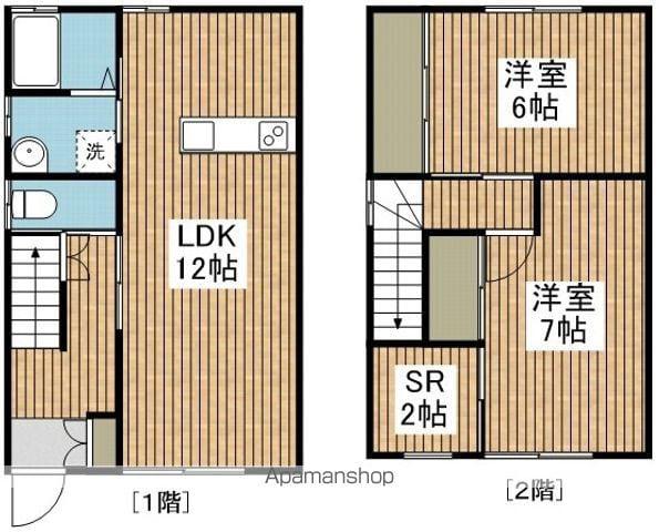 BOAメゾン(2LDK)の間取り写真