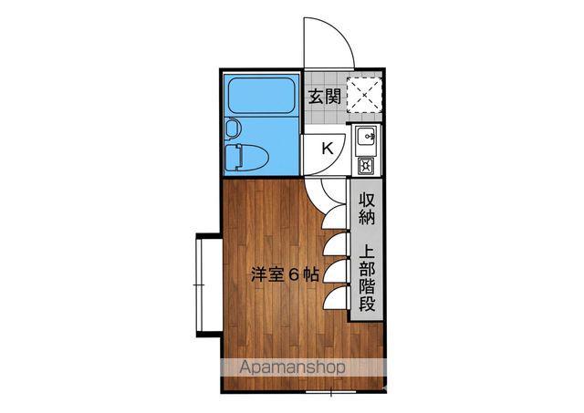 フジパレス弐番館(ワンルーム/2階)の間取り写真