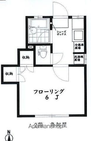 マルヨシコーポ82(1K/2階)の間取り写真