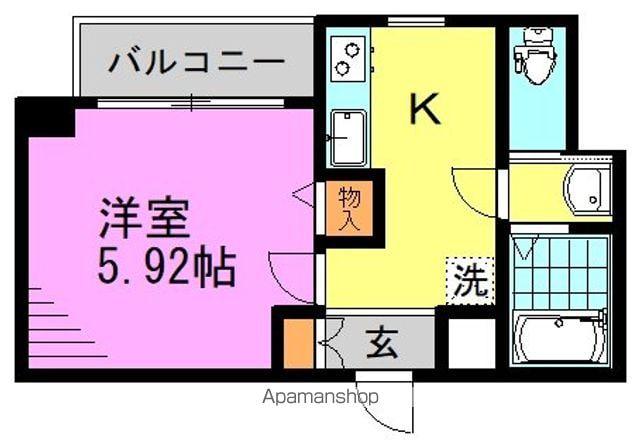 KYOE PLAZA阿佐ヶ谷(1K/8階)の間取り写真