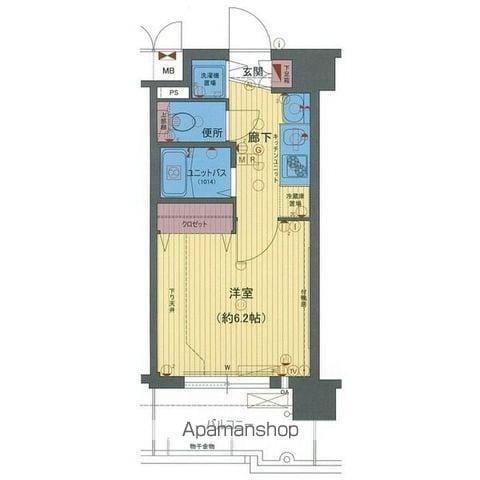 プレサンス名古屋城前ラバンカ(1K/7階)の間取り写真