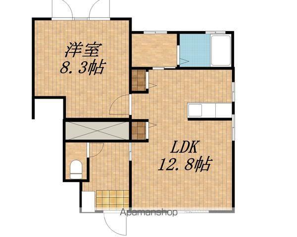 コートボナール(1LDK/1階)の間取り写真