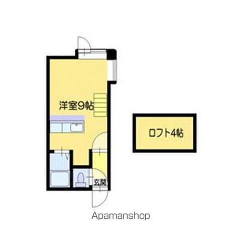AMS文京台南町Ⅱ(1K/2階)の間取り写真