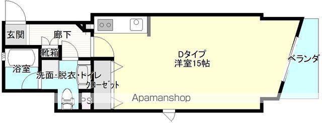アーバンコート99(ワンルーム/2階)の間取り写真