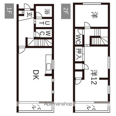 第2楠タウンハウス(3LDK)の間取り写真
