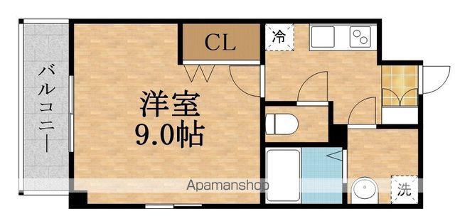 GRANDCIEL都島(1K/6階)の間取り写真