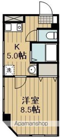 エクセルビュー(1K/3階)の間取り写真