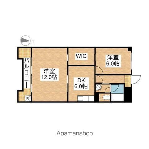 カームそうえん(2LDK/2階)の間取り写真