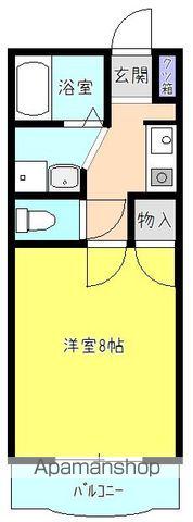 コーポスリーナイン(1K/3階)の間取り写真