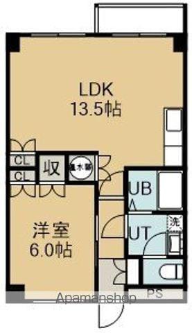 ルーヴルヤマトⅡ(1LDK/2階)の間取り写真
