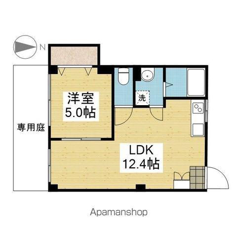 アルトルーフⅡ(1LDK/1階)の間取り写真