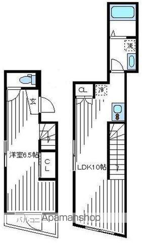 MT高円寺(1LDK/4階)の間取り写真