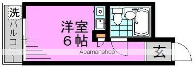 トップ阿佐ヶ谷(ワンルーム/2階)の間取り写真