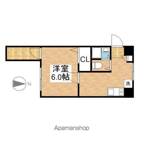 田中ビル(1K/7階)の間取り写真