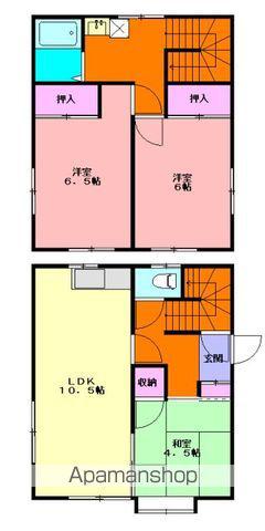 東北本線 一ノ関駅 徒歩27分 2階建 築31年(3LDK)の間取り写真