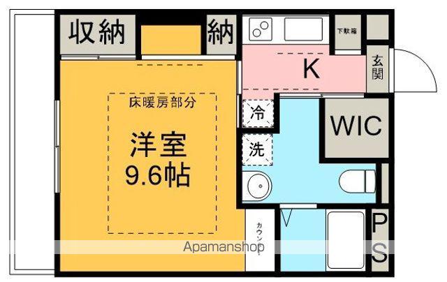 リブリ・グレイス(1K/1階)の間取り写真